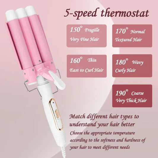 3-in-1 Electric Heating Curler