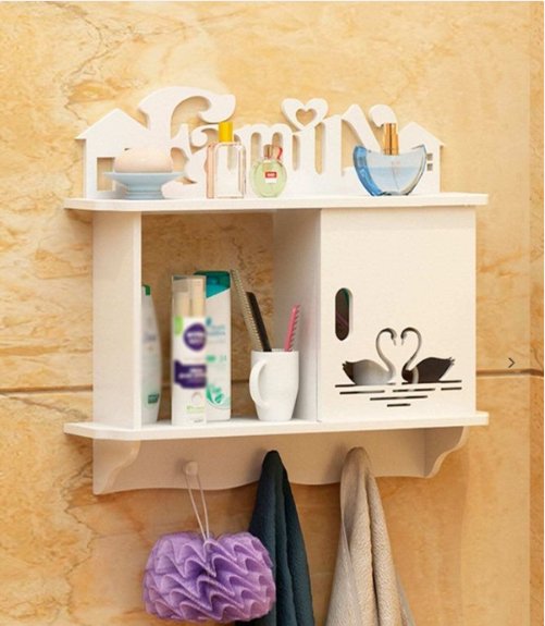 Family Multifunction Wall Shelf