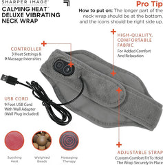 Heat Massaging Neck Wrap