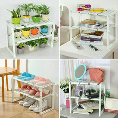 Adjustable Storage Organizer Rack